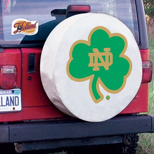 24 X 8 Notre Dame (Shamrock) Tire Cover
